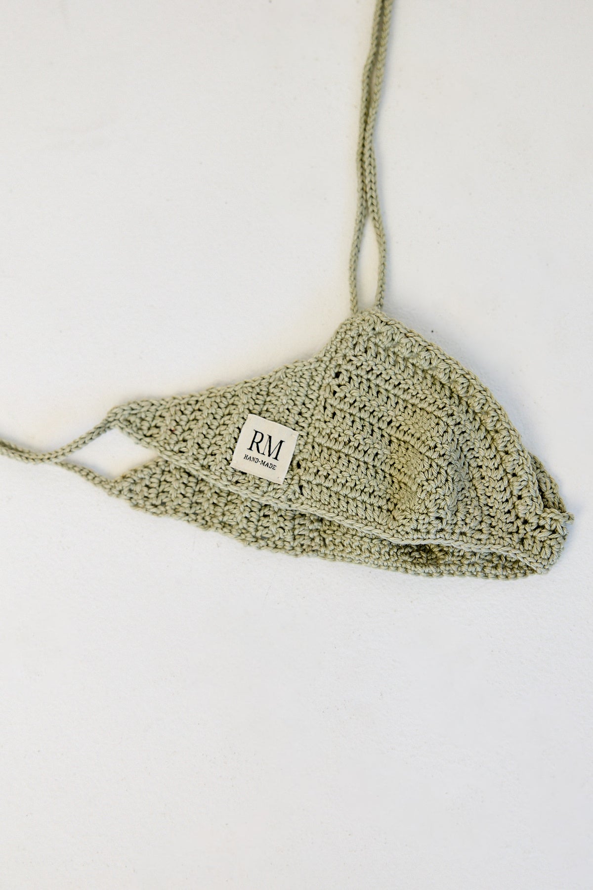 Sage Crochet Bra