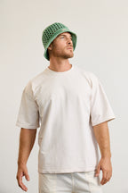 Green Crochet Bucket Hat
