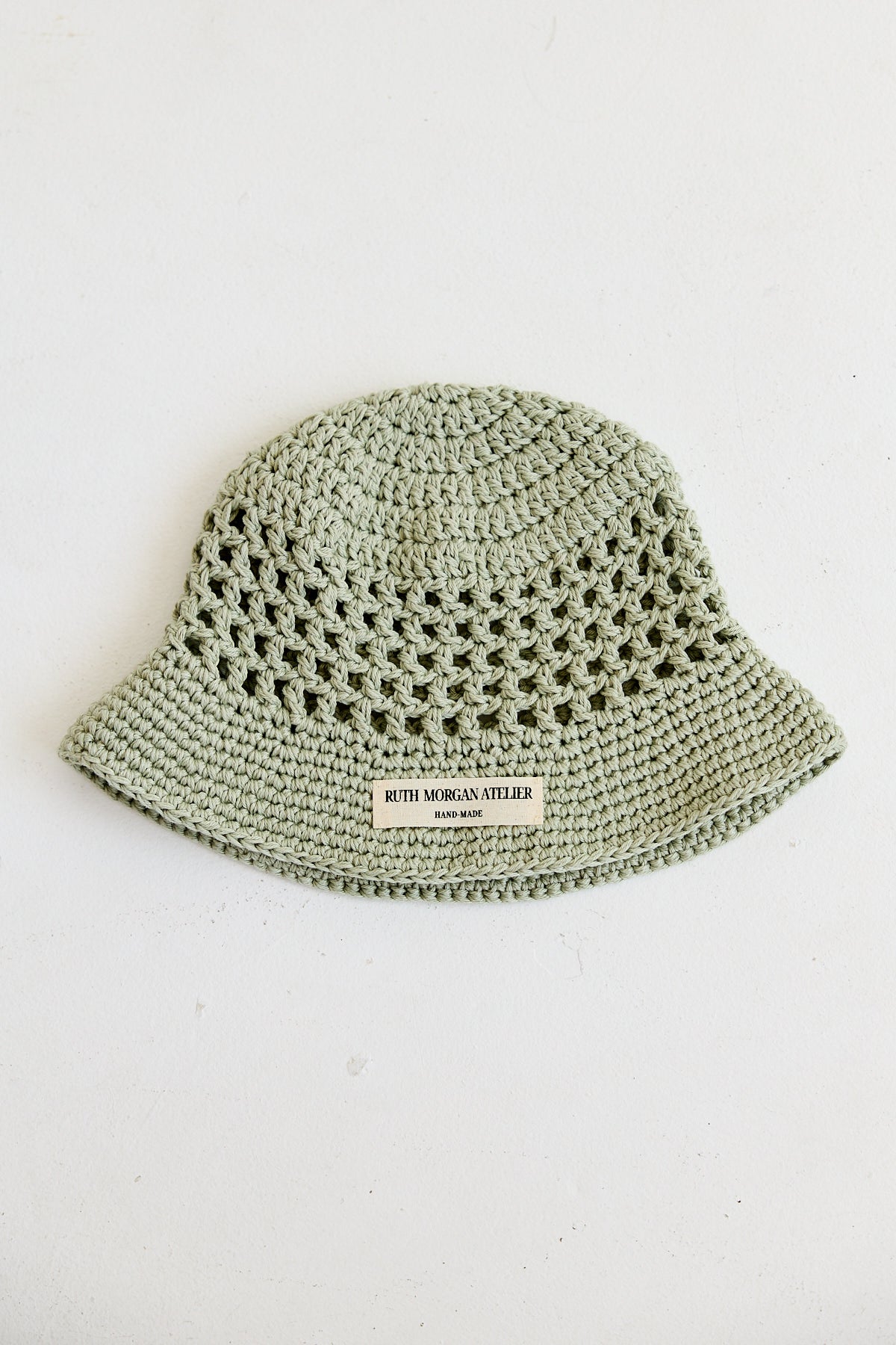 Sage Crochet Bucket Hat